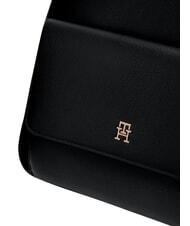 TOMMY HILFIGER TH ICON Mochila con bolsillo frontal negro - Bolsos Mujer - 4