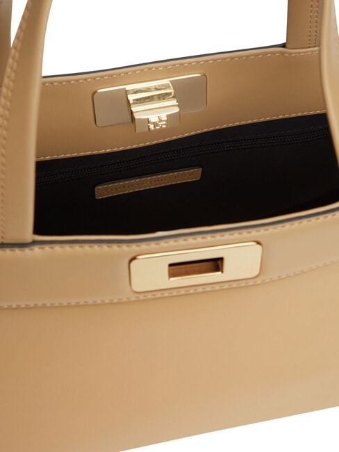 TH MODERN Bolso de mano con correa para el hombro. caqui cl&aacute;sico - Bolsos Mujer