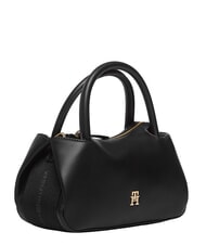 TOMMY HILFIGER TH LOGOTAPE Bolso de mano con correa para el hombro negro - Bolsos Mujer - 2