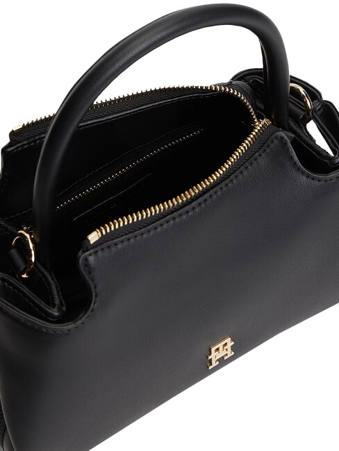 TH LOGOTAPE Bolso de mano con correa para el hombro negro - Bolsos Mujer