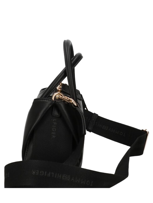 TH LOGOTAPE Bolso de mano con correa para el hombro negro - Bolsos Mujer