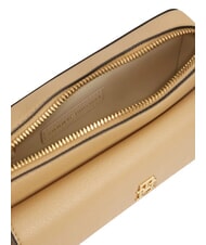 TOMMY HILFIGER TH ICON Minibolso de hombro caqui cl&aacute;sico - Bolsos Mujer - 4