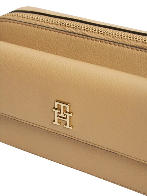 TH ICON Minibolso de hombro caqui cl&aacute;sico - Bolsos Mujer