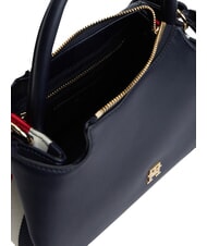 TOMMY HILFIGER TH LOGOTAPE Bolso de mano con correa para el hombro corporaci&oacute;n azul espacial - Bolsos Mujer - 4