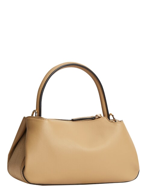 TH LOGOTAPE Bolso de mano con correa para el hombro caqui cl&aacute;sico - Bolsos Mujer
