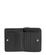 TOMMY HILFIGER TH ICON Cartera mediana con cremallera negro - Carteras Mujer - 3