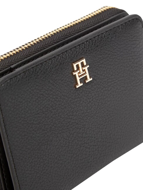 TH ICON Cartera mediana con cremallera negro - Carteras Mujer