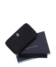 TOMMY HILFIGER TH LOGOTAPE Cartera con cremallera negro - Carteras Mujer - 4