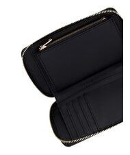 TOMMY HILFIGER TH LOGOTAPE Cartera con cremallera negro - Carteras Mujer - 5