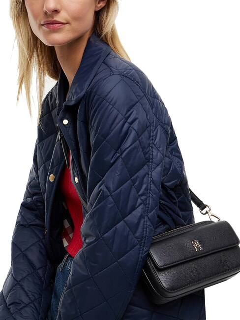 TH ICON Minibolso de hombro negro - Bolsos Mujer
