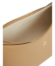 TOMMY HILFIGER TH ICON Bolso de hombro caqui cl&aacute;sico - Bolsos Mujer - 4
