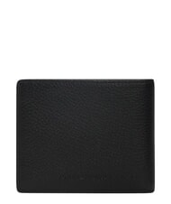 TOMMY HILFIGER TH CENTRAL Tarjetero de cuero negro - Carteras Hombre - 2