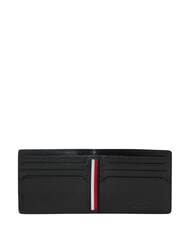 TOMMY HILFIGER TH CENTRAL Tarjetero de cuero negro - Carteras Hombre - 3