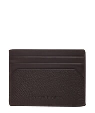 TOMMY HILFIGER TH CENTRAL Tarjetero de cuero granos de caf&eacute; - Carteras Hombre - 2