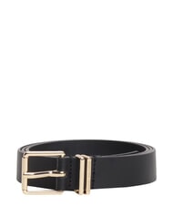 TOMMY HILFIGER TH SQUARE Cintur&oacute;n de cuero negro - Cinturones - 2