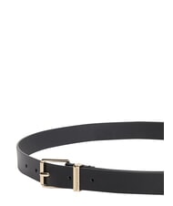 TOMMY HILFIGER TH SQUARE Cintur&oacute;n de cuero negro - Cinturones - 3