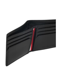 TOMMY HILFIGER TH CENTRAL Tarjetero de cuero granos de caf&eacute; - Carteras Hombre - 4