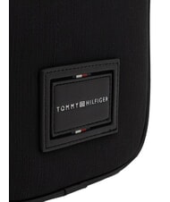 TOMMY HILFIGER TH FOUNDATION Bolso de hombro negro - Bandoleras Hombre - 4