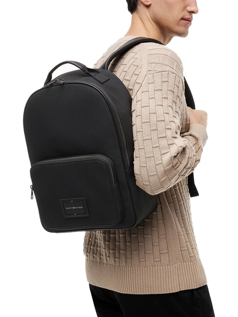 TH FOUNDATION Mochila negro - Mochilas para port&aacute;til