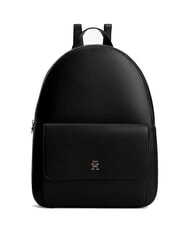 TOMMY HILFIGER TH ICON Mochila con bolsillo frontal negro - Bolsos Mujer - 2