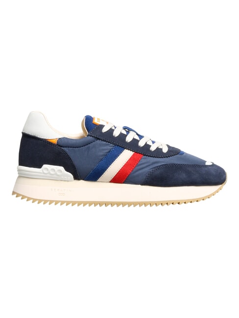 TORINO Zapatillas azul naranja blanco - Zapatos Hombre