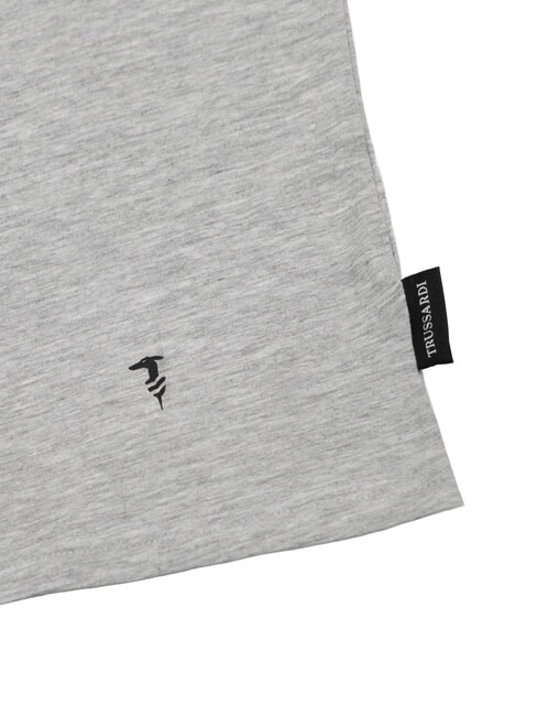 LEVRIERO Camiseta de manga corta gris jaspeado - camiseta