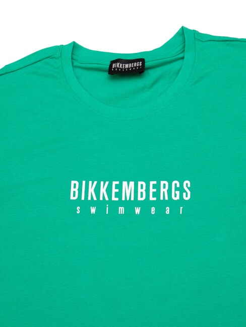 ICONIC Camiseta de algod&oacute;n de manga corta verde - camiseta