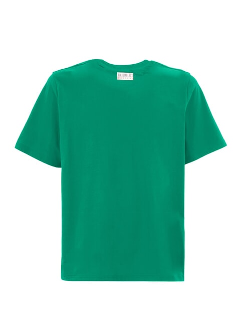 ICONIC Camiseta de algod&oacute;n de manga corta verde - camiseta