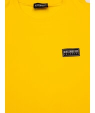 BIKKEMBERGS BASIC Camiseta de manga corta y cuello redondo amarillo - camiseta - 2