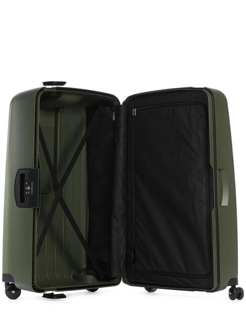 Maletas L&iacute;nea S'CURE, medida extra-large aceitunas - Trolley R&iacute;gidos