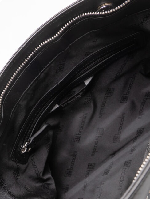 SANDRA Bolso de hombro negro - Bolsos Mujer