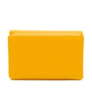 BRACCIALINI BASIC Cartera mediana de cuero amarillo - Carteras Mujer - 3