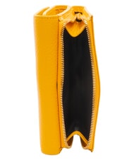 BRACCIALINI BASIC Cartera mediana de cuero amarillo - Carteras Mujer - 4