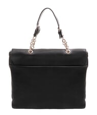 BRACCIALINI SANDRA Bolso de hombro de piel negro - Bolsos Mujer - 2