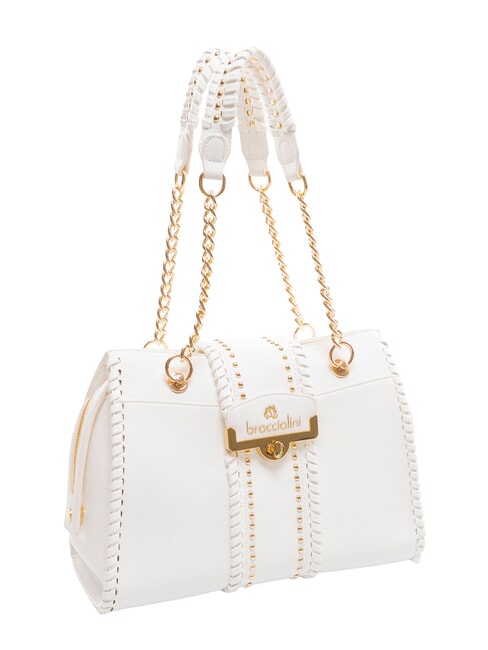 RIBBON Bolso de hombro blanco - Bolsos Mujer