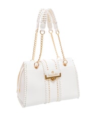 BRACCIALINI RIBBON Bolso de hombro blanco - Bolsos Mujer - 2