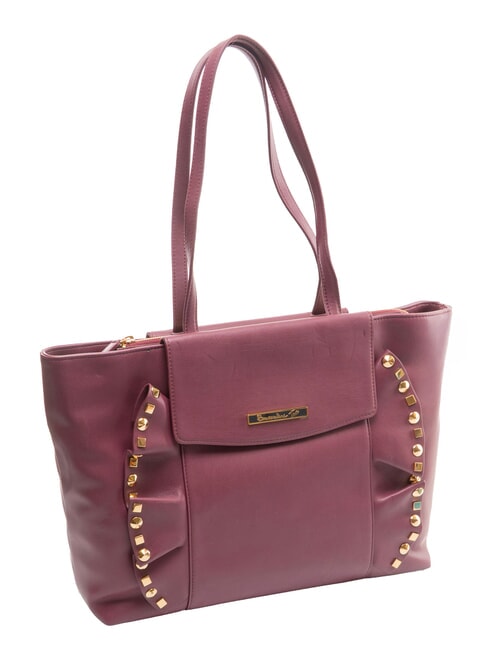 TUA GLAM Bolso de hombro borgo&ntilde;a - Bolsos Mujer