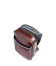 PIQUADRO BLUE SQUARE  Bolsa para iPad Mini CAOBA - Bandoleras Hombre - 4