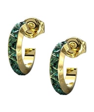 GUESS TRINITY Pendientes de acero oro amarillo/violeta - Pendientes - 2