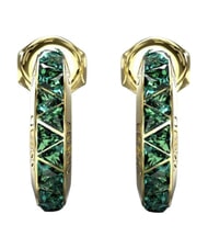 GUESS TRINITY Pendientes de acero oro amarillo/violeta - Pendientes - 3