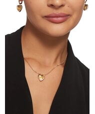 GUESS MON AMOUR Collar de acero oro amarillo - Collares - 2