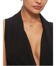 GUESS MON AMOUR Collar de acero oro amarillo - Collares - 3