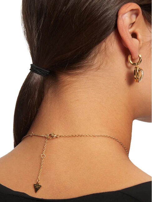 MON AMOUR Collar de acero oro amarillo - Collares