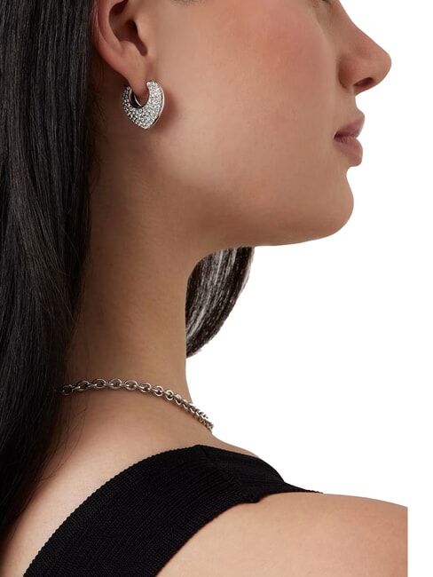 CRAZY IN LOVE Pendientes de acero SILVER - Pendientes