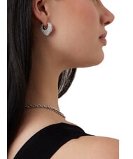 GUESS CRAZY IN LOVE Pendientes de acero SILVER - Pendientes - 4