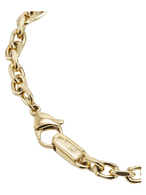 X PLATE Pulsera de acero pulido oro amarillo - Pulseras de hombre