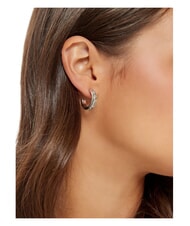 GUESS TRINITY Pendientes de acero SILVER - Pendientes - 2