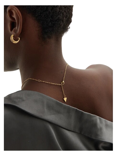 OH MY G Collar de acero oro amarillo - Collares