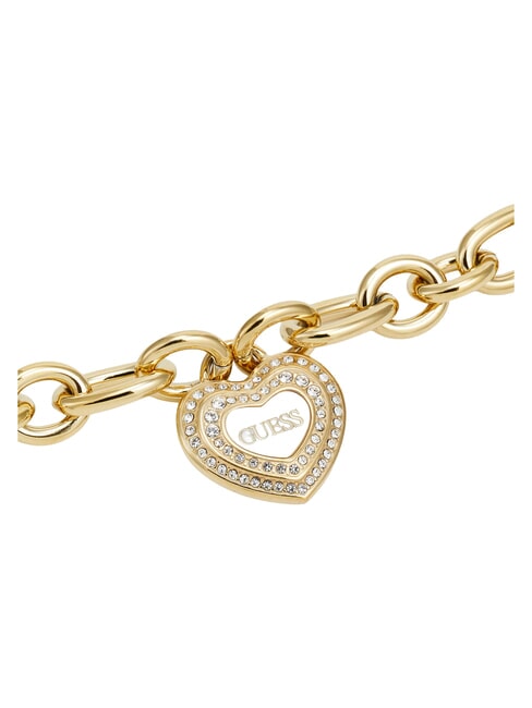AMAMI Pulsera de acero pulido oro amarillo/blanco - Pulseras