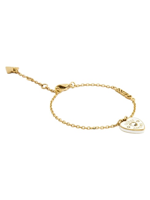 AMORE Pulsera de acero oro amarillo/blanco - Pulseras